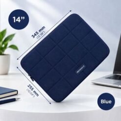 Alternative view of Grid Stitch Premium Padded Protection Laptop Sleeves For 14-15.6 Inch